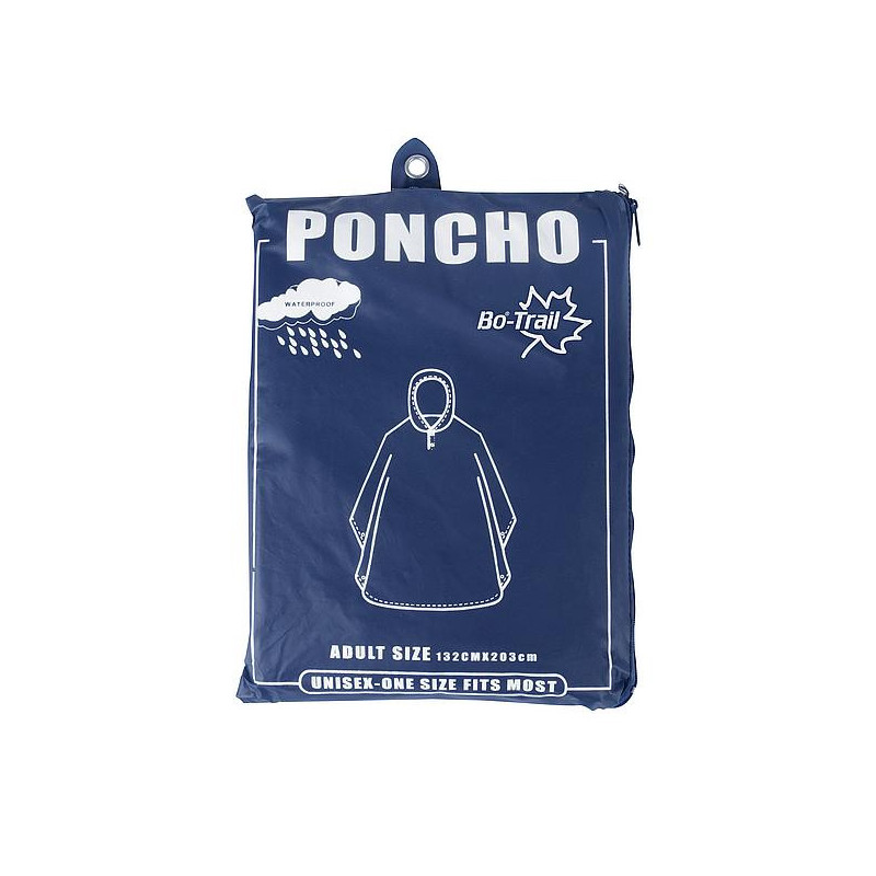 Bo-Camp Poncho unisex sadeviitta
