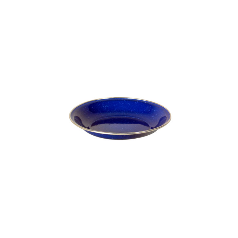 Basic Nature emalinen syvä lautanen Ø 20 cm, sininen