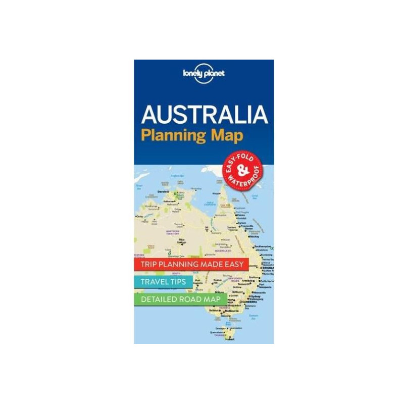 Lonely planet Australia kartta