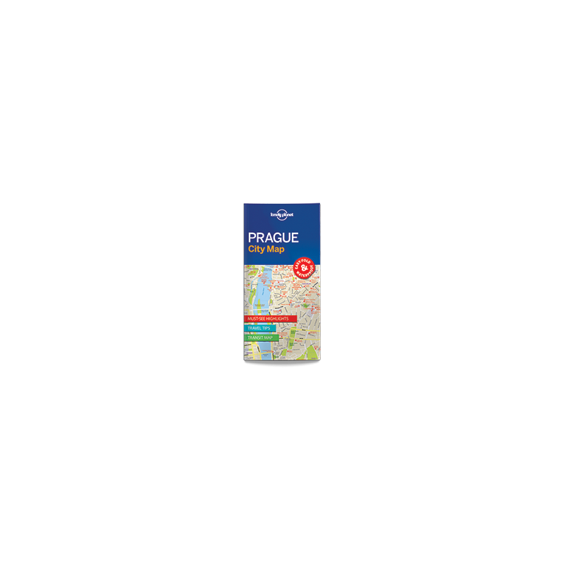 Lonely Planet Praha kaupunkikartta