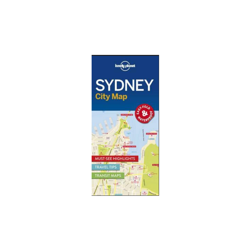 Lonely Planet Sydney kaupunkikartta