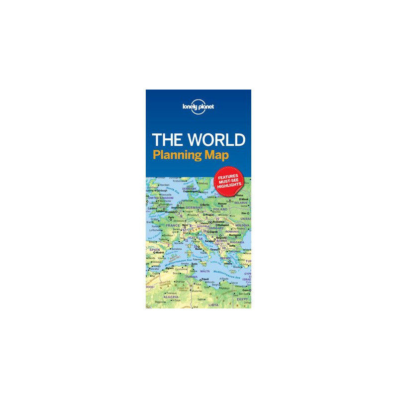 Lonely Planet maailman kartta