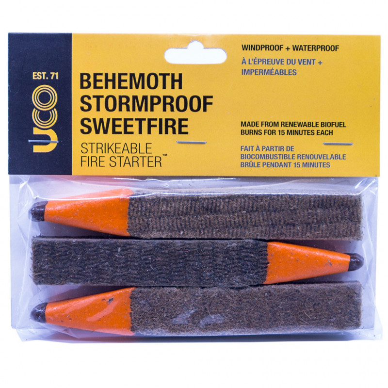 UCO Behemoth Sweetfire sytytyspalat 3kpl