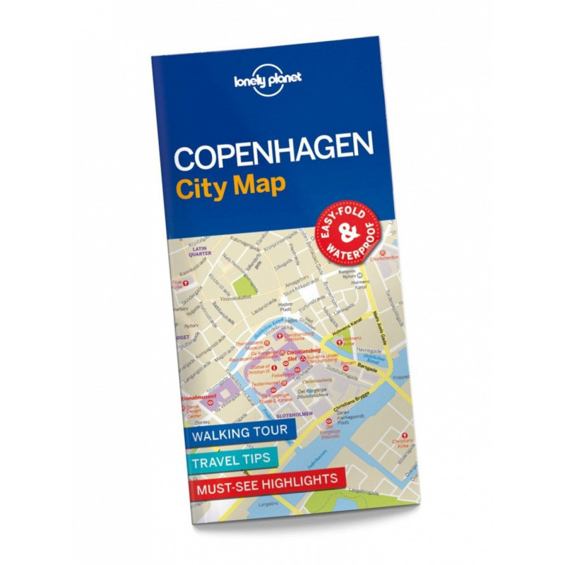 Lonely Planet Kööpenhamina kaupunkikartta