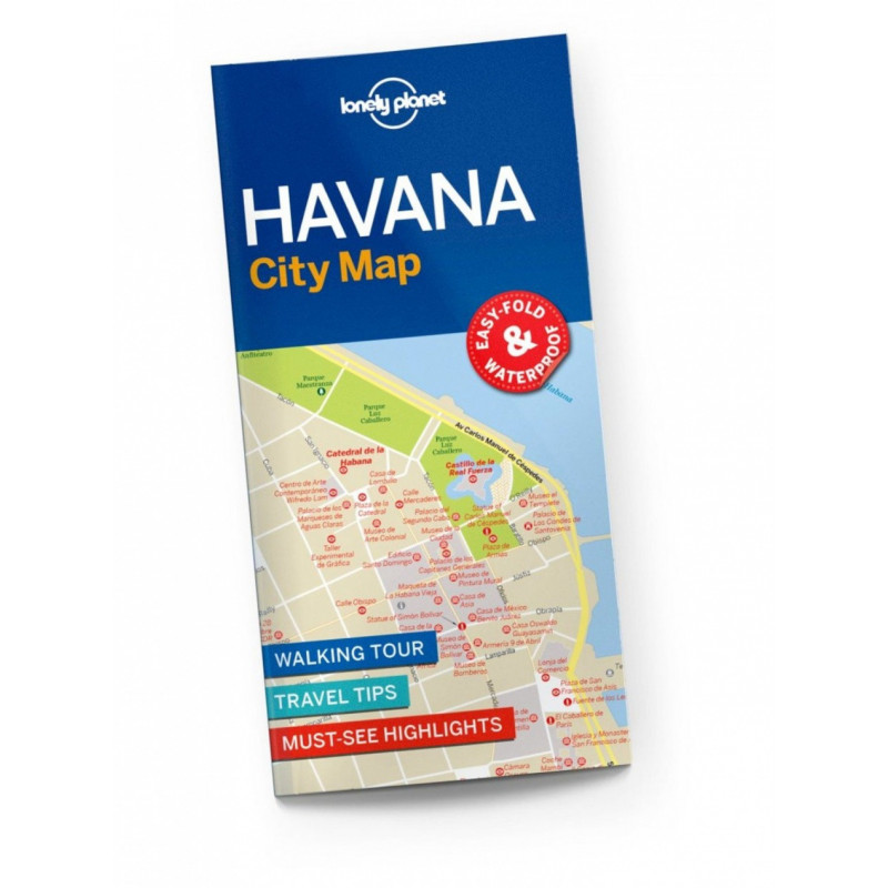 Lonely Planet Havanna kaupunkikartta