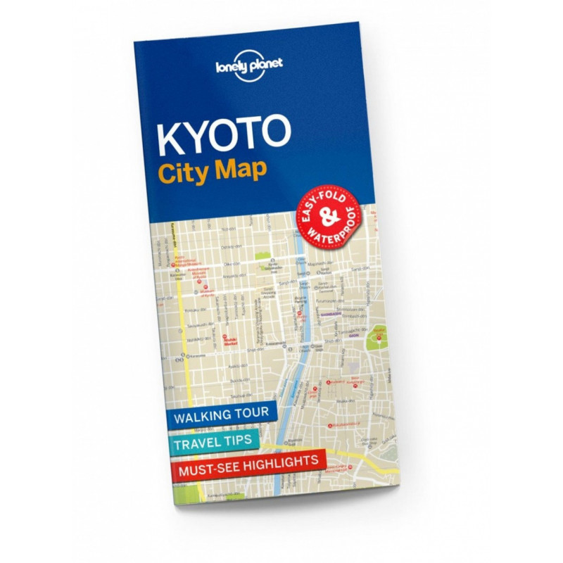 Lonely Planet Kioto kaupunkikartta