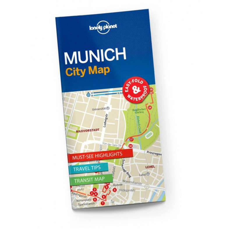 Lonely Planet München kaupunkikartta