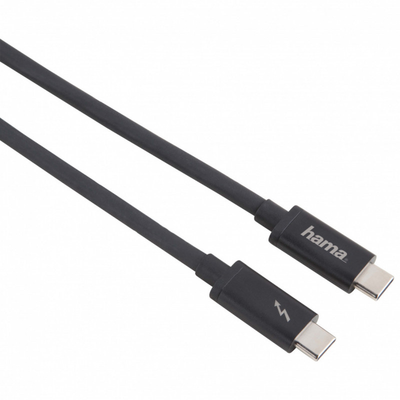 HAMA Thunderbolt 3 40Gbps 0,5m USB-C kaapeli