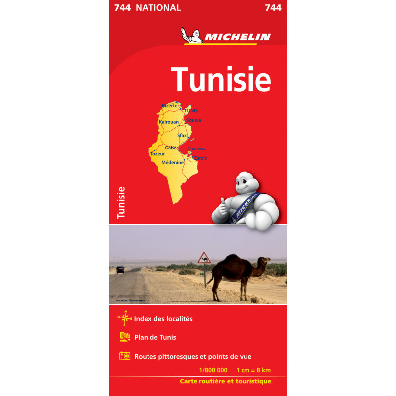 Michelin Tunisia tiekartta