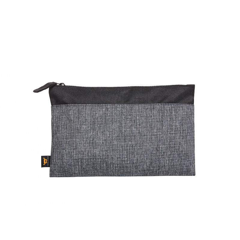 Matkavaruste Zipper Bag Elegance vetoketjullinen laukku, harmaa