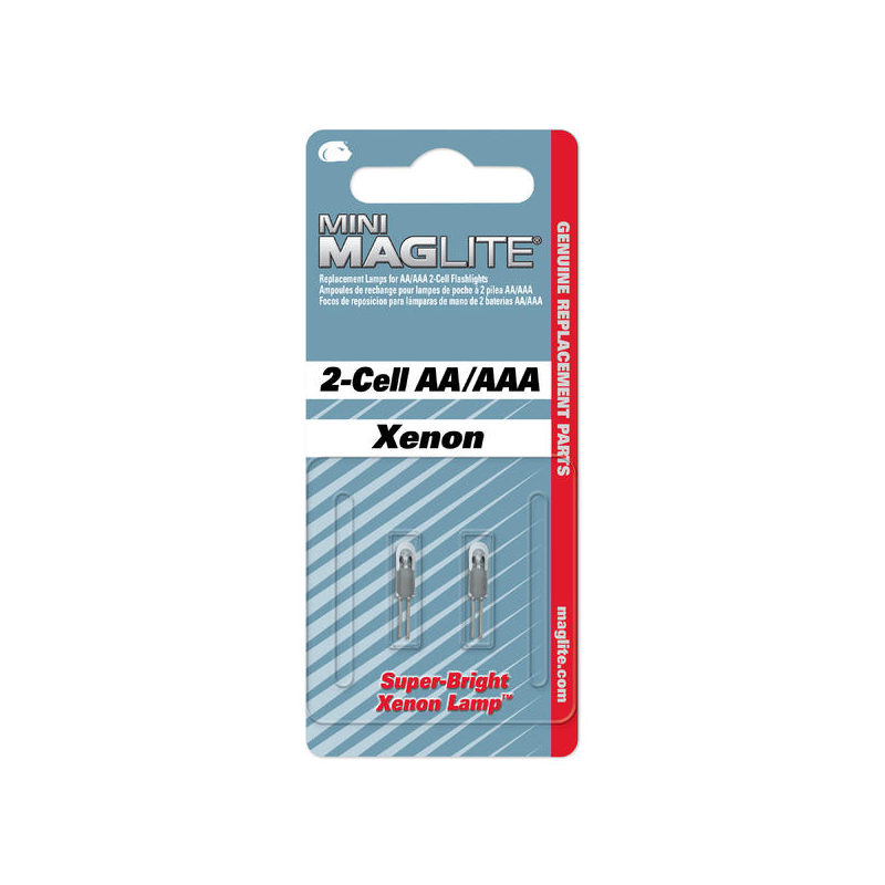 Maglite Mini AA-AAA polttimolevy XENON