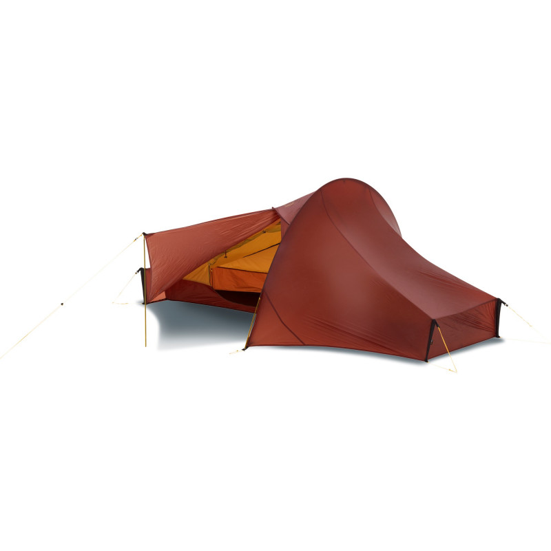 Nordisk Telemark 1 LW yhden hengen teltta, punainen