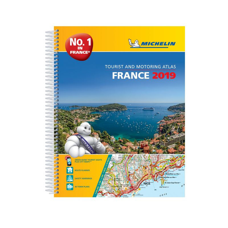 Michelin Ranska atlas 2019
