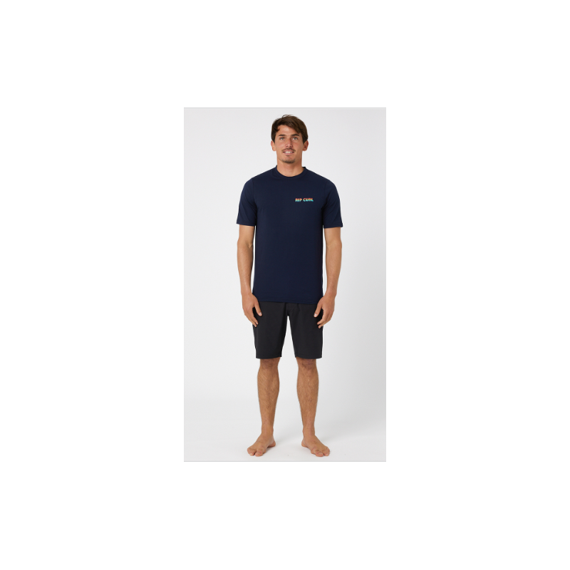 Rip Curl Icons Of Surf Short Sleeve UV Tee, miesten UV T-paita navy