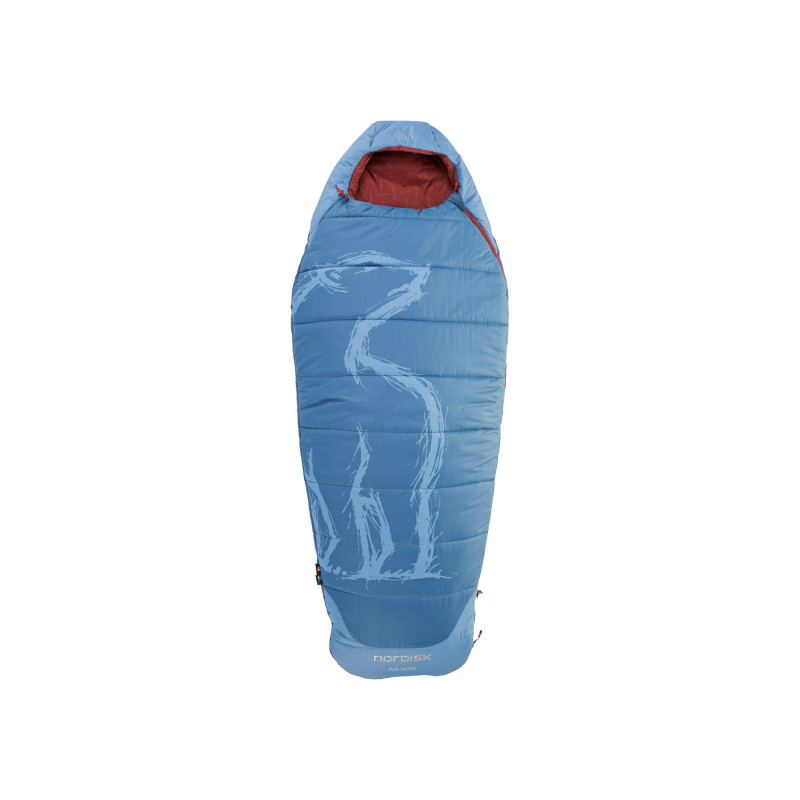 Nordisk Puk Junior lasten makuupussi, majolica blue