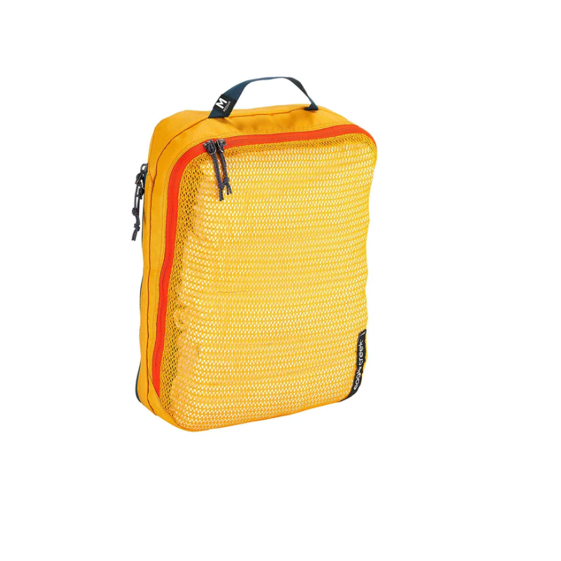 Eagle Creek Pack-It Reveal Clean /Dirty Cube M, pakkauspussi vaatteille Sahara yellow