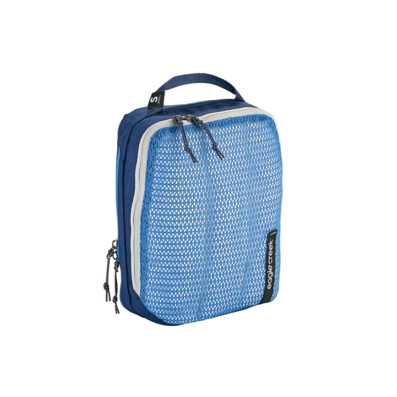 Eagle Creek Pack-It Reveal Clean /Dirty Cube S, pakkauspussi vaatteille Aizome Blue