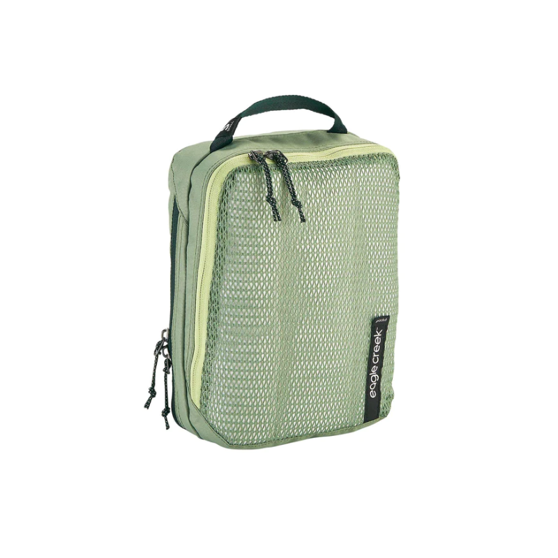 Eagle Creek Pack-It Reveal Clean /Dirty Cube S, pakkauspussi vaatteille mossy green