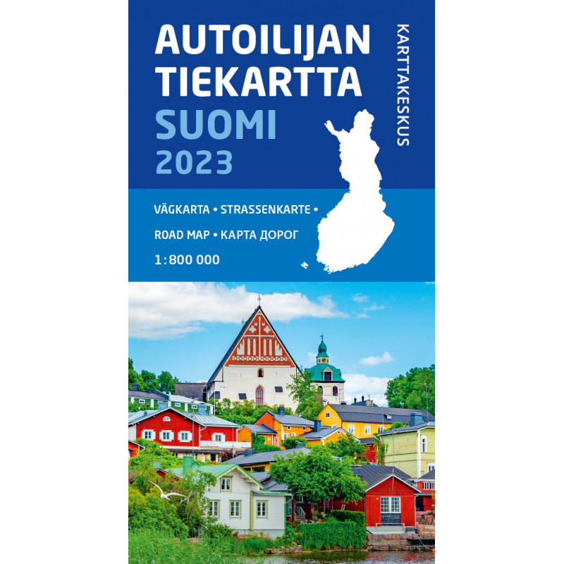 Autoilijan Tiekartta Suomi 2023