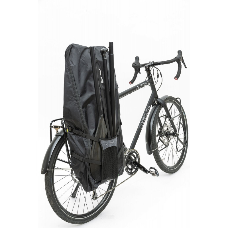 Vaude Trailcargo bike bag musta pyörän takalaukku
