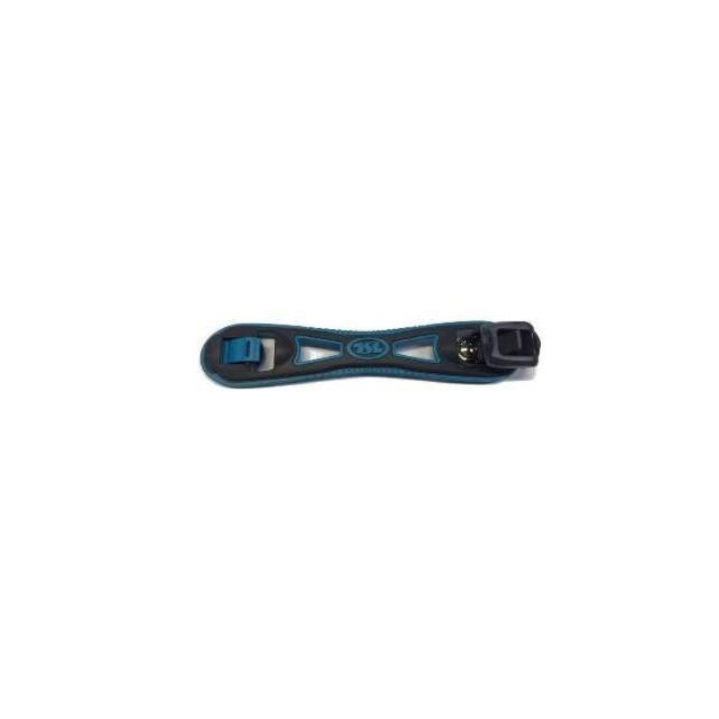 TSL Hihna Bi-strap, 19mm solki Harmaa-sininen