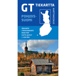 GT tiekartta Pohjois-Suomi,...