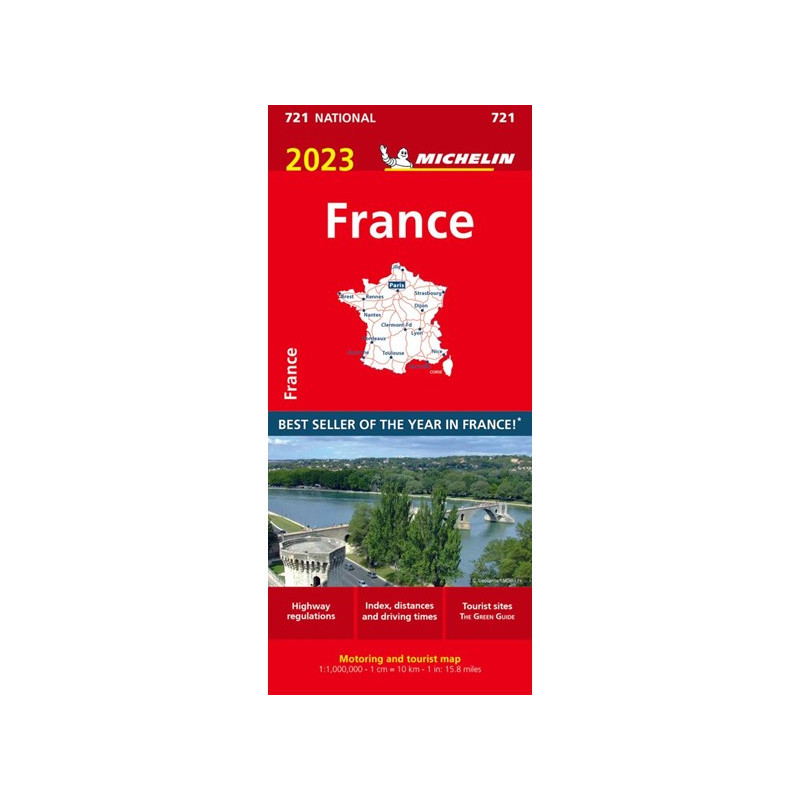Michelin Ranska kartta 2023