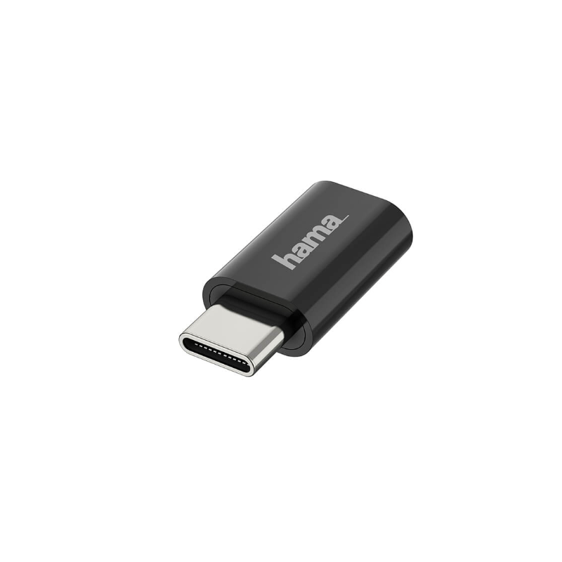 HAMA USB-C Micro-USB USB 2.0 adapteri, 480 Mbps