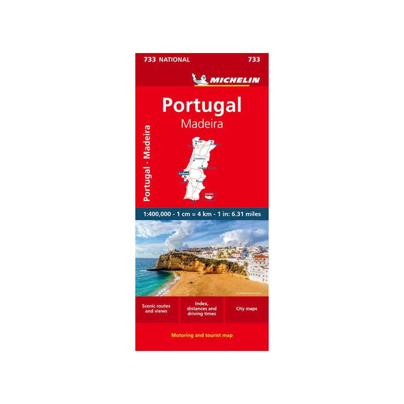 Michelin Portugali, Madeira Kartta