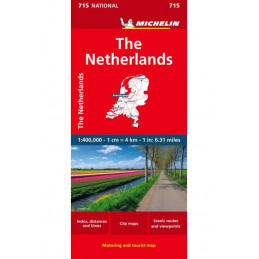 Michelin Alankomaat kartta