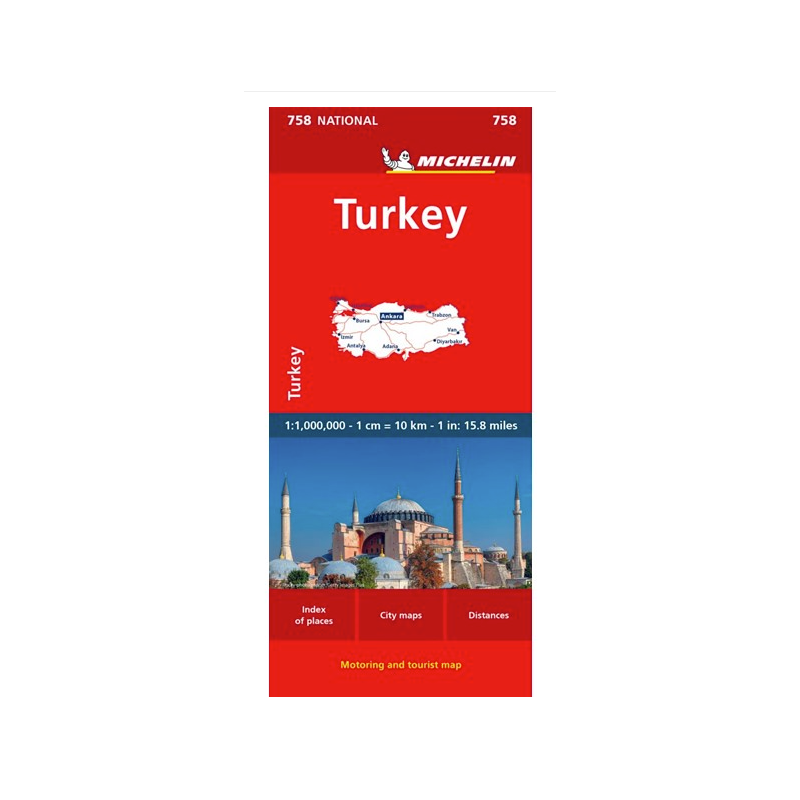 Michelin Turkki kartta